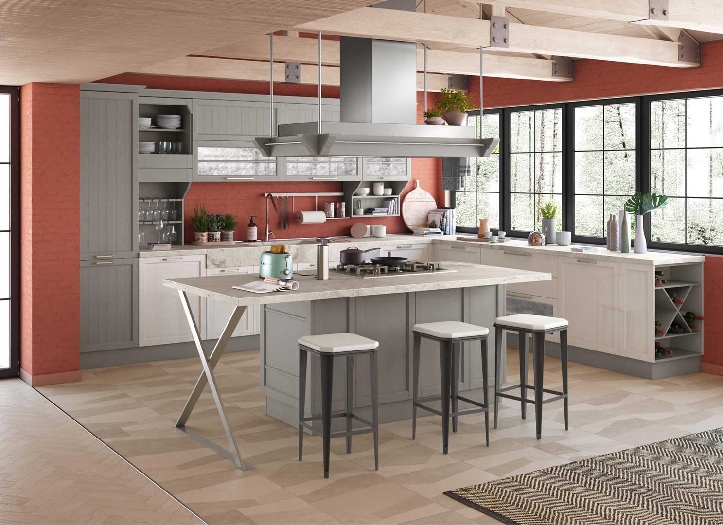 CREO Kitchens - Store Cagliari - Cucine - Contempo