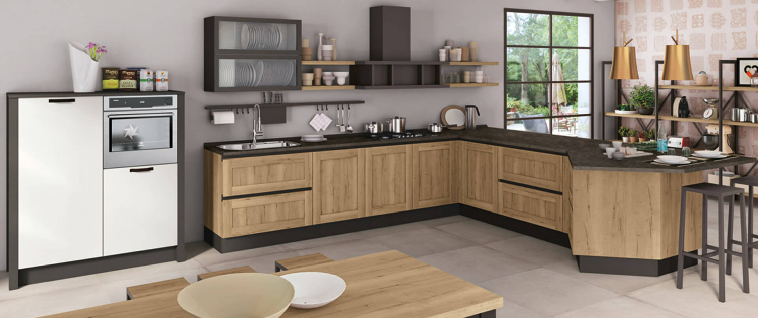 CREO Kitchens - Store Cagliari - Cucine - Kyra Telaio