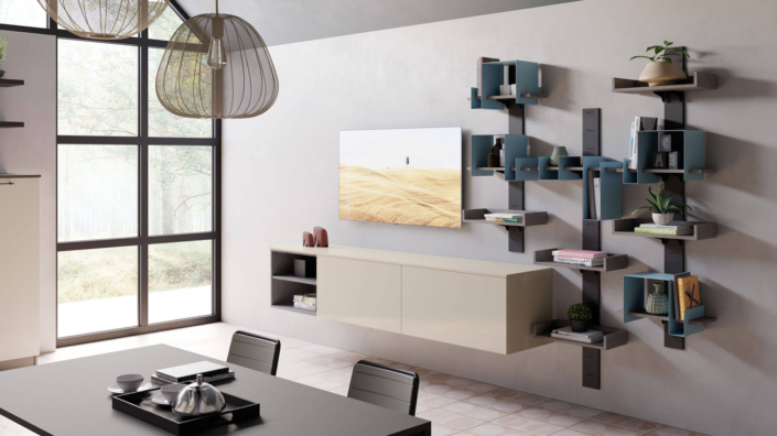 CREO Kitchens - Store Cagliari - Living - Tablet Wood