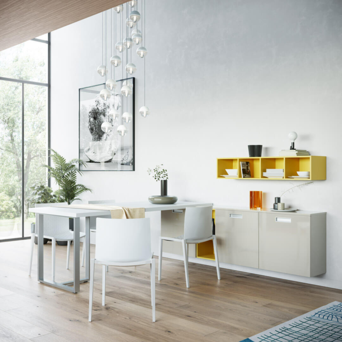 CREO Kitchens - Store Cagliari - Living - Zoe